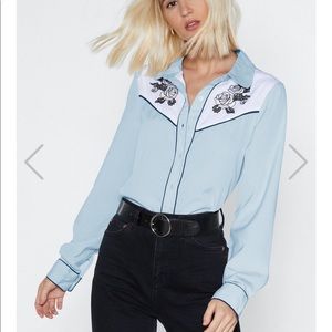 Western Style blouse